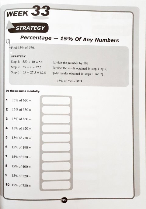 BY9 81 SAP Mental Mathematics Book 5 Strategies And Process Skills 